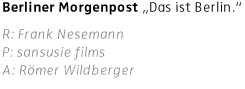 Berliner Morgenpost